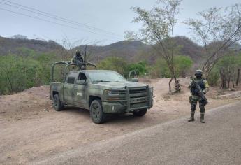 Reportan enfrentamiento entre delincuentes y militares en zona serrana de Badiraguato