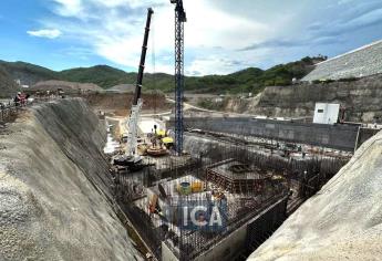 Construyen la hidroeléctrica en la Presa Santa María en el sur de Sinaloa | FOTOS