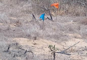 Localizan huesos humanos entre la arena de las playas de Navolato