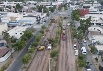 Toma tus precauciones, este viernes cerrará el cruce del López Mateos y 10 de mayo en Los Mochis