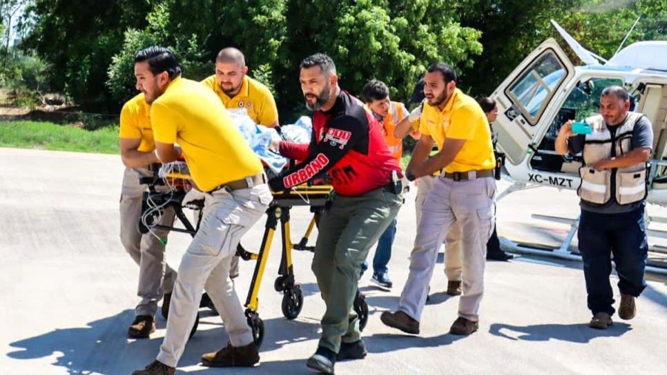 Mejora la salud de Ángel Alexander, niño quemado en el Huitussi; hoy lo trasladan a Estados Unidos