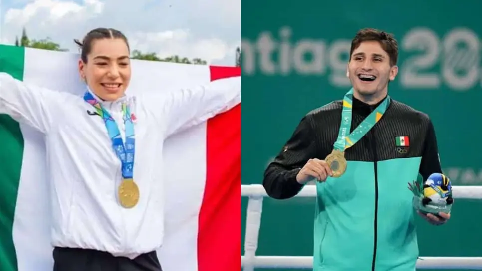 Ambos atletas buscarán conseguir medallas. FOTO: Cortesía