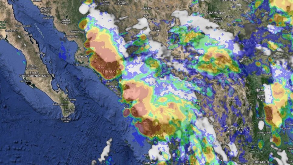 Se esperan lluvias intensas en estos municipios de Sinaloa