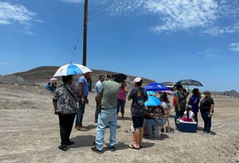 Familias de «El Campito» temen quedar bajo el agua