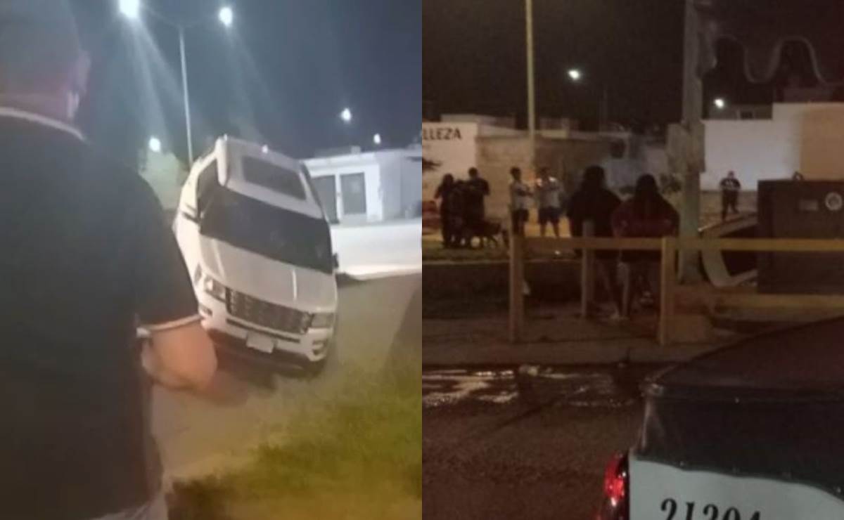 Adulta mayor cae a canal en su camioneta en Pradera Dorada 6 de Mazatlán
