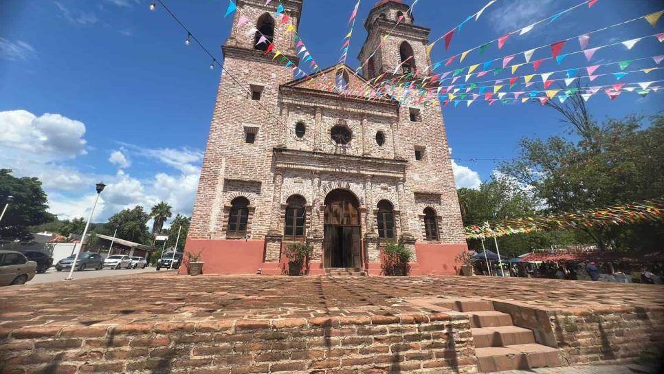 Así es el hermoso templo de Imala, Pueblo Señorial de Culiacán