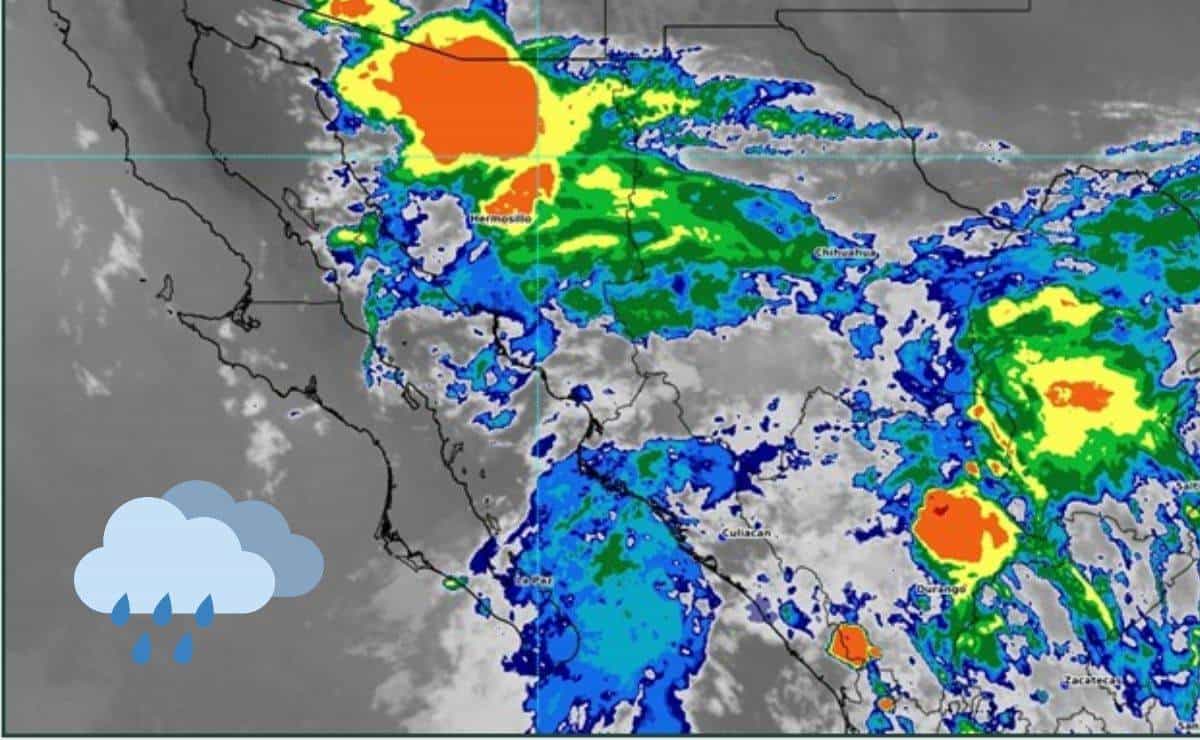 Lluvias y altas temperaturas en Sinaloa seguirán este domingo 14 de julio 