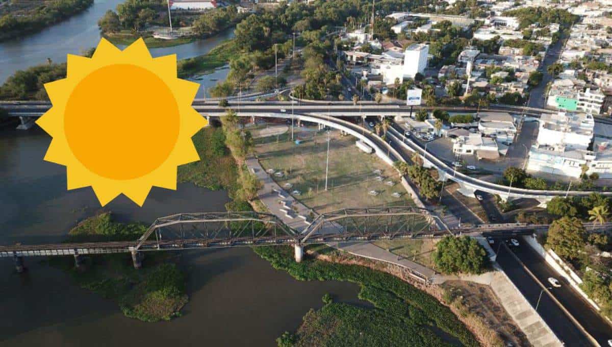 Se espera un día caluroso en Culiacán. FOTO: Cortesía