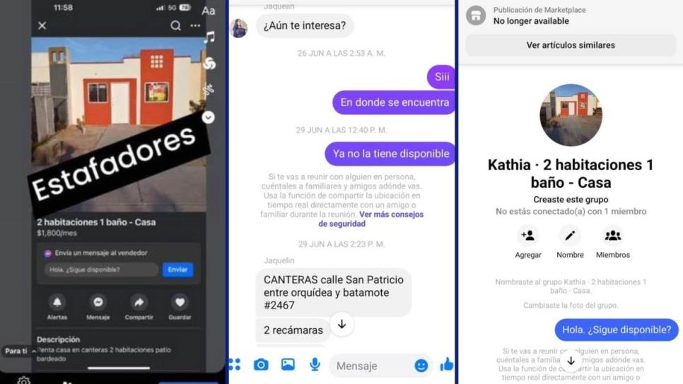 ¿Buscas casa de renta? Alertan sobre nueva estafa en Los Mochis a través de Facebook