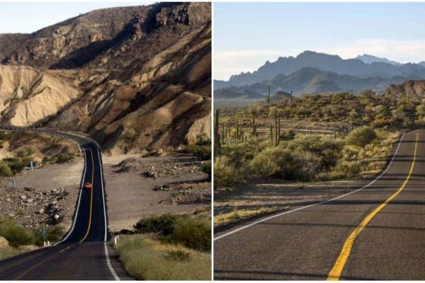 Así va la ampliación de la carretera Transpeninsular en BC; va desde Tijuana hasta Los Cabos | VIDEO