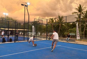 Gámez Mendívil inaugura canchas de pádel en el Parque Culiacán 87