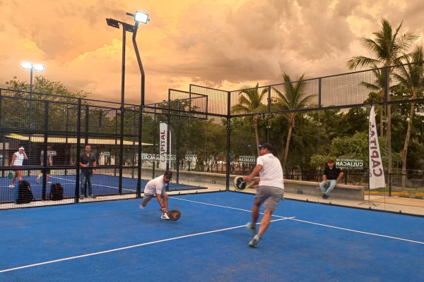 Gámez Mendívil inaugura canchas de pádel en el Parque Culiacán 87