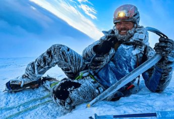 El alpinista culiacanense David Monárrez buscará conquistar Perú