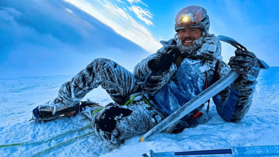 El alpinista culiacanense David Monárrez buscará conquistar Perú