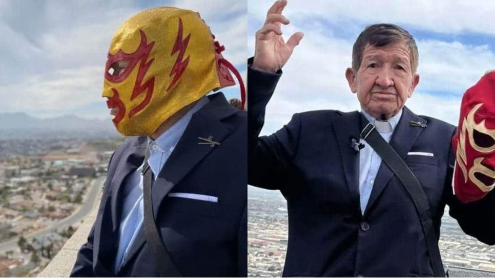 «Fray Tormenta», el legendario luchador ocupa de la ayuda de todos