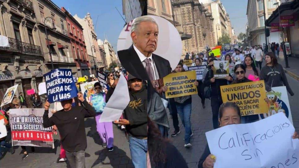 AMLO confía que haya acuerdo entre UAS y Gobierno antes de que termine su mandato