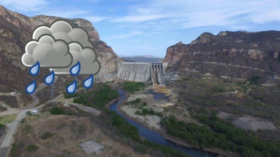 Esta presa de Sinaloa recibió más agua por las recientes lluvias de julio