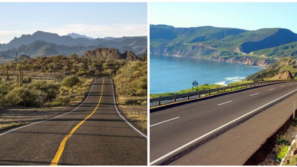 Carretera Transpeninsular, con paisajes considerados los más bonitos de México