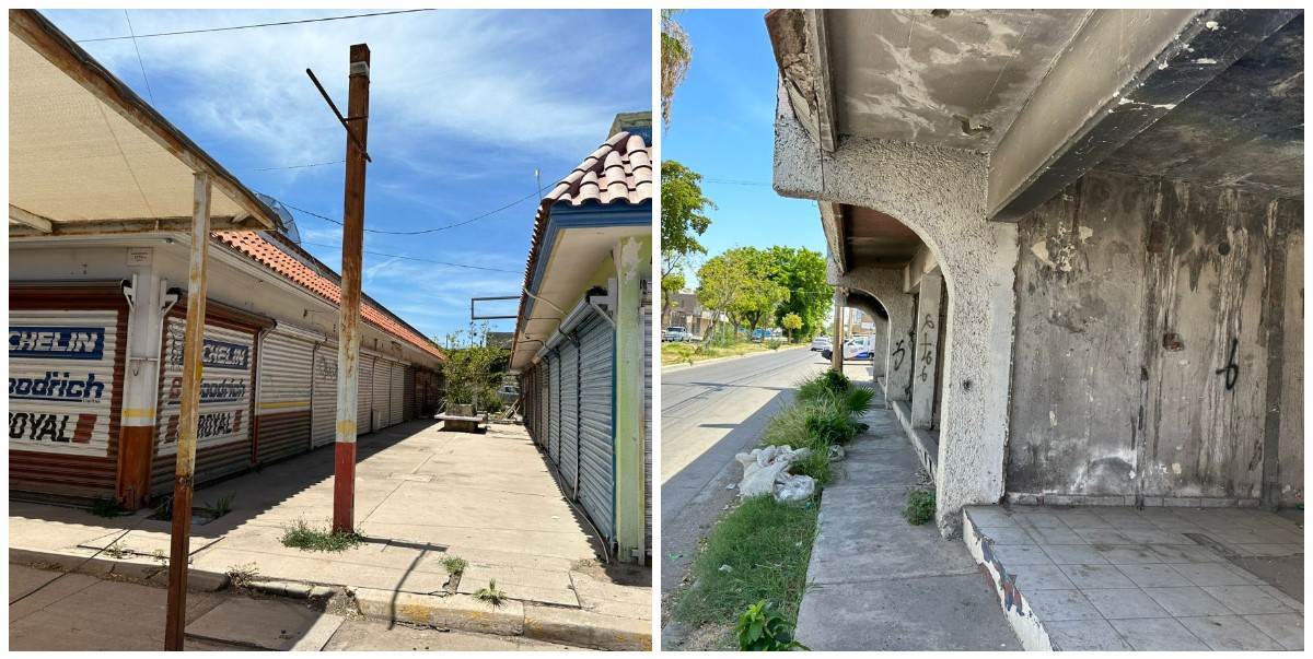FOTO: Plazas comerciales abandonadas en Los Mochis.
