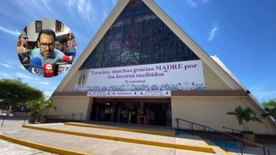 Alcalde de Culiacán ayudará a pagar el recibo de luz del templo de La Lomita