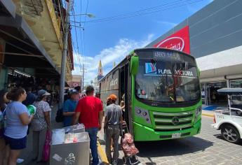 Esta es la ruta de camión que te lleva a recorrer todo el Malecón de Mazatlán