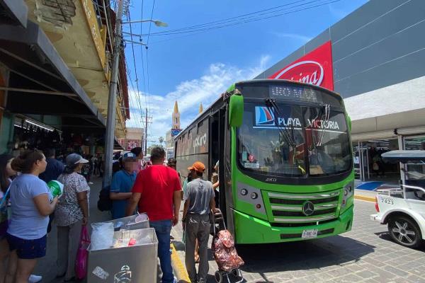 Esta es la ruta de camión que te lleva a recorrer todo el Malecón de Mazatlán