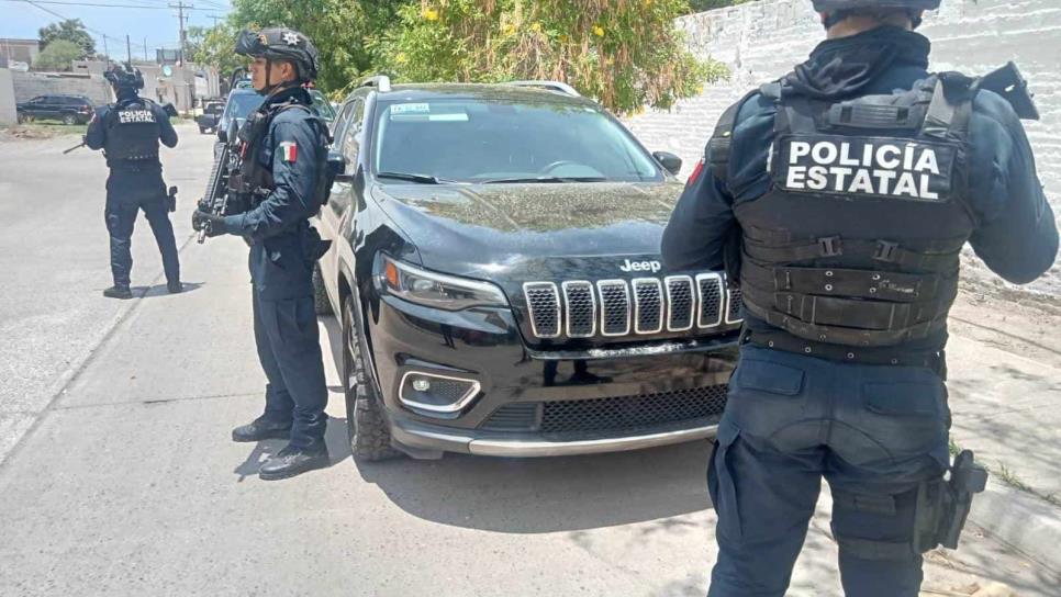 Recuperan vehículo robado en Estados Unidos en Culiacán