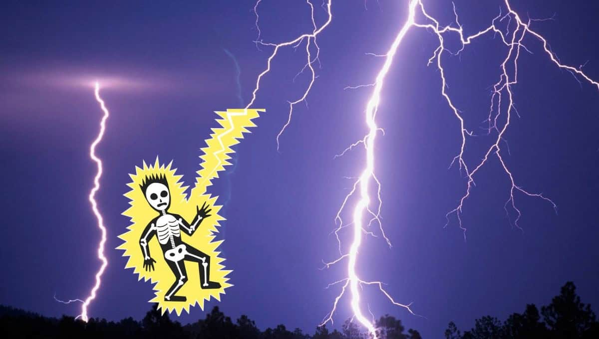 La posibilidad de que te impacte un rayo es muy remota, pero existe. FOTO: Internet