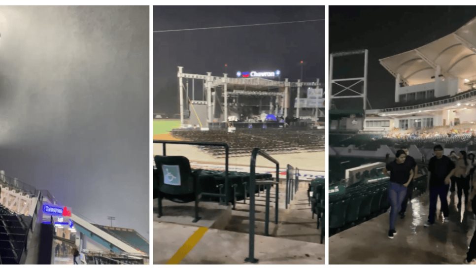 Suspenden concierto de Intocable en Los Mochis a causa de la lluvia