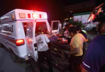 Motociclista pierde la pierna tras chocar contra un vehículo en Mazatlán