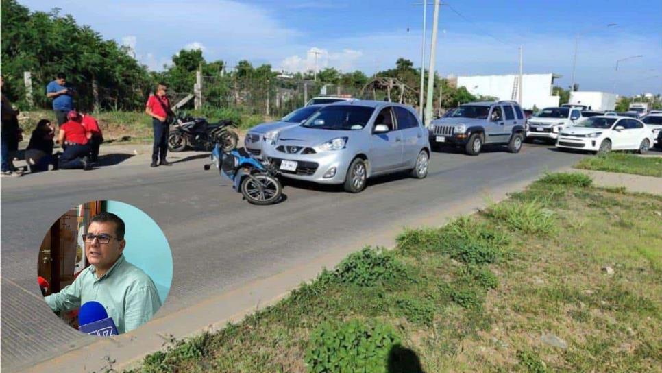 Colocarán reductores de velocidad en crucero peligro en Mazatlán