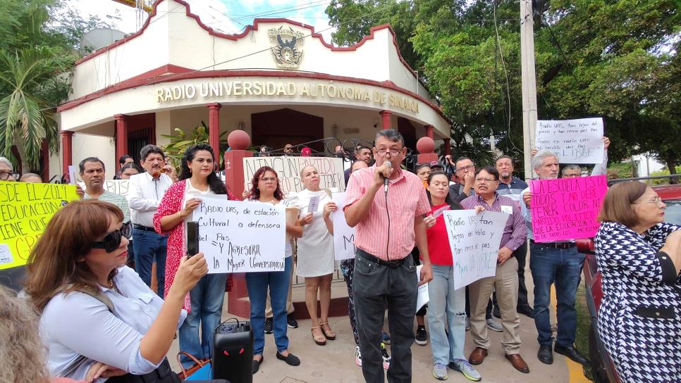 Movimiento Democrático Universitario exige la «liberación» de Radio UAS