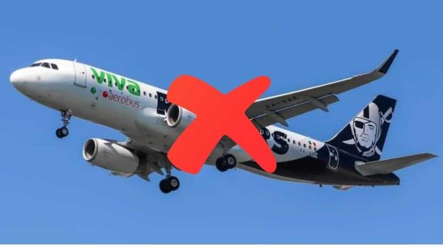 Viva Aerobús cancela todos sus vuelos tras apagón cibernético