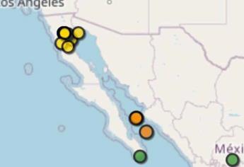 Se activa zona sísmica en falla de Andrés y se presentan algunos sismos cerca de Sinaloa