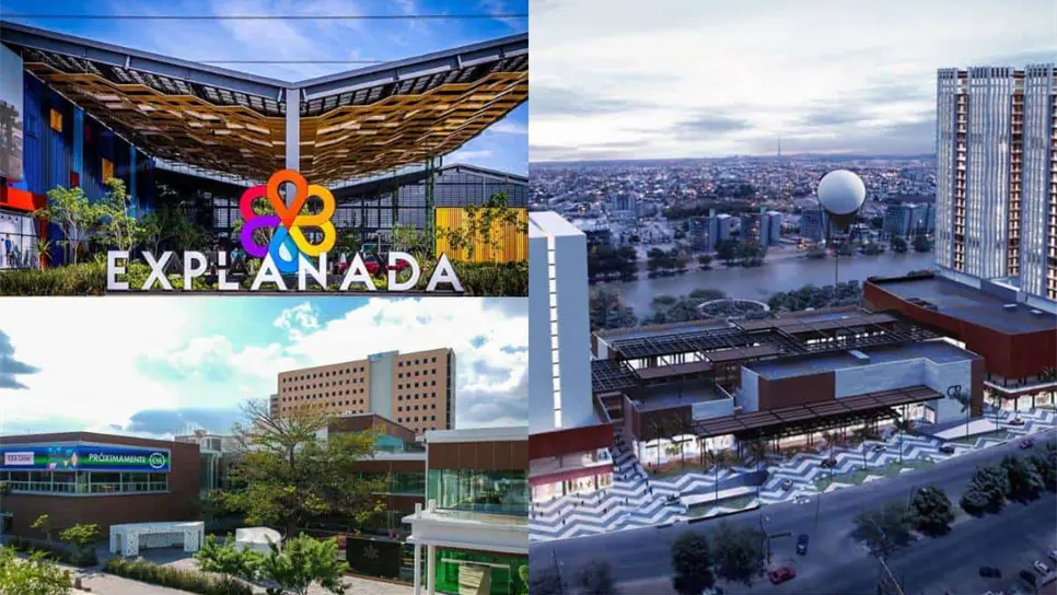 Culiacán cada vez tiene más variedad de plazas comerciales. FOTO: Internet