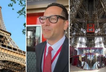 Conoce al sinaloense que lleva 20 años trabajando en la Torre Eiffel de París, Francia | VIDEO