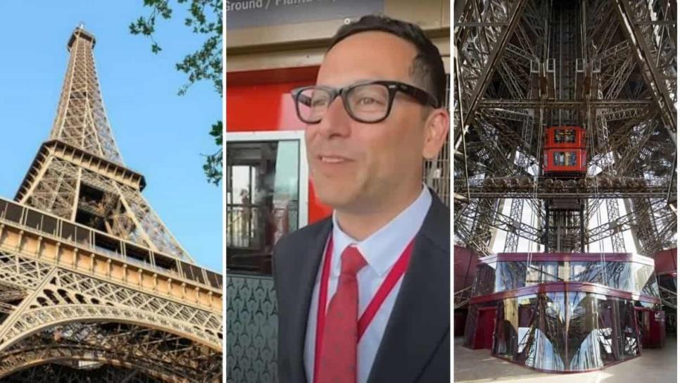 Conoce al sinaloense que lleva 20 años trabajando en la Torre Eiffel de París, Francia | VIDEO