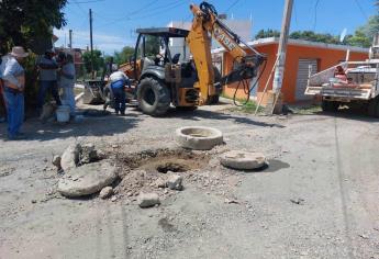 Jumapam no se hará responsable de daños en vehículos causados por alcantarillas abiertas en Mazatlán