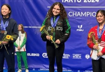 Ella es Aylin Cuevas, la sinaloense que rompió 3 récords mundiales en powerlifting