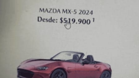 Mazda tomará acciones legales contra persona que «compró» auto en $500