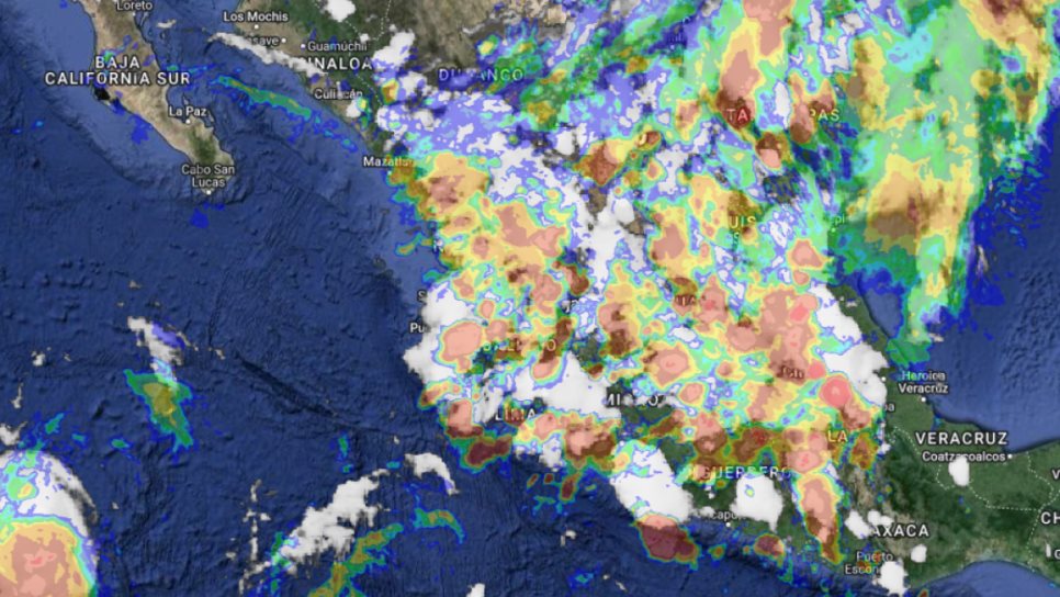 Monzón mexicano continuará ocasionando lluvias en Sinaloa