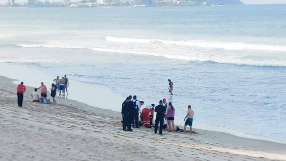 Turista de Navojoa muere ahogado en playas de Mazatlán