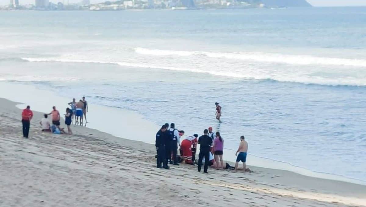 Los socorristas no alcanzaron a salvar al adulto mayor. FOTO: Cortesía