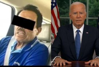 Joe Biden celebra la detención de «El Mayo» Zambada y el hijo de Joaquín «El Chapo» Guzmán