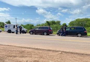 Se registra «carambola» de 5 carros en Caleritas, al sur de Mazatlán; hay dos lesionados