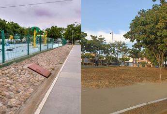 Revitalizan el Parque Lineal Mazatlán; obras de mantenimiento en curso