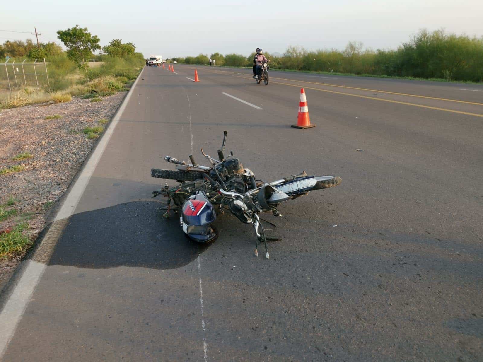 El responsable del accidente se dio a la fuga. FOTO: Luz Noticias
