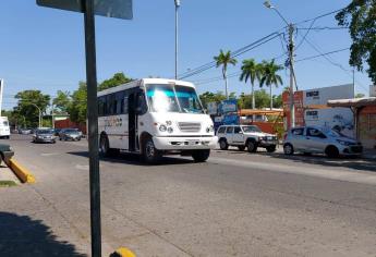 Altos costos del diésel deja a transporte urbano sin el 70% de ganancias en Ahome