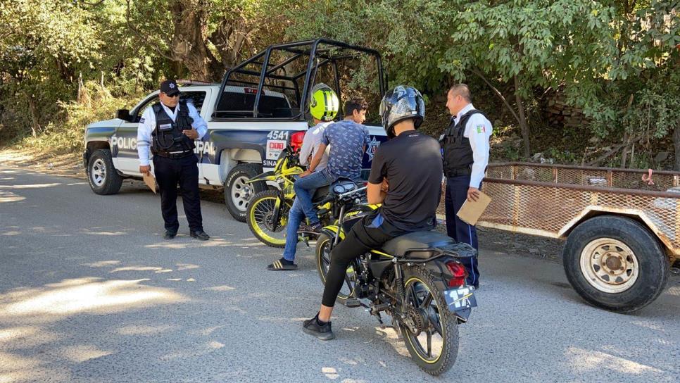 Prohibido que tránsitos de El Fuerte se «escondan» en las carreteras