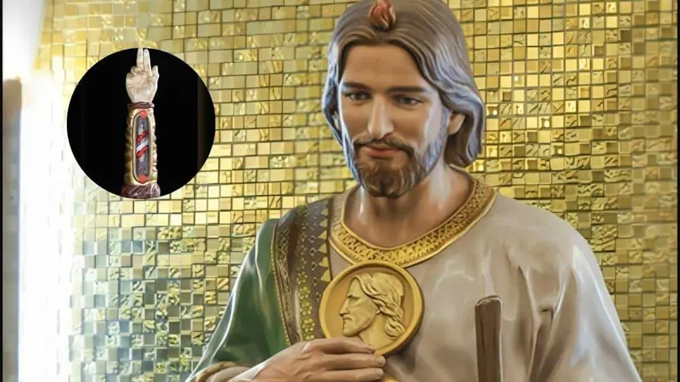 Reliquia de San Judas Tadeo llega a México ¿En qué iglesia estará?